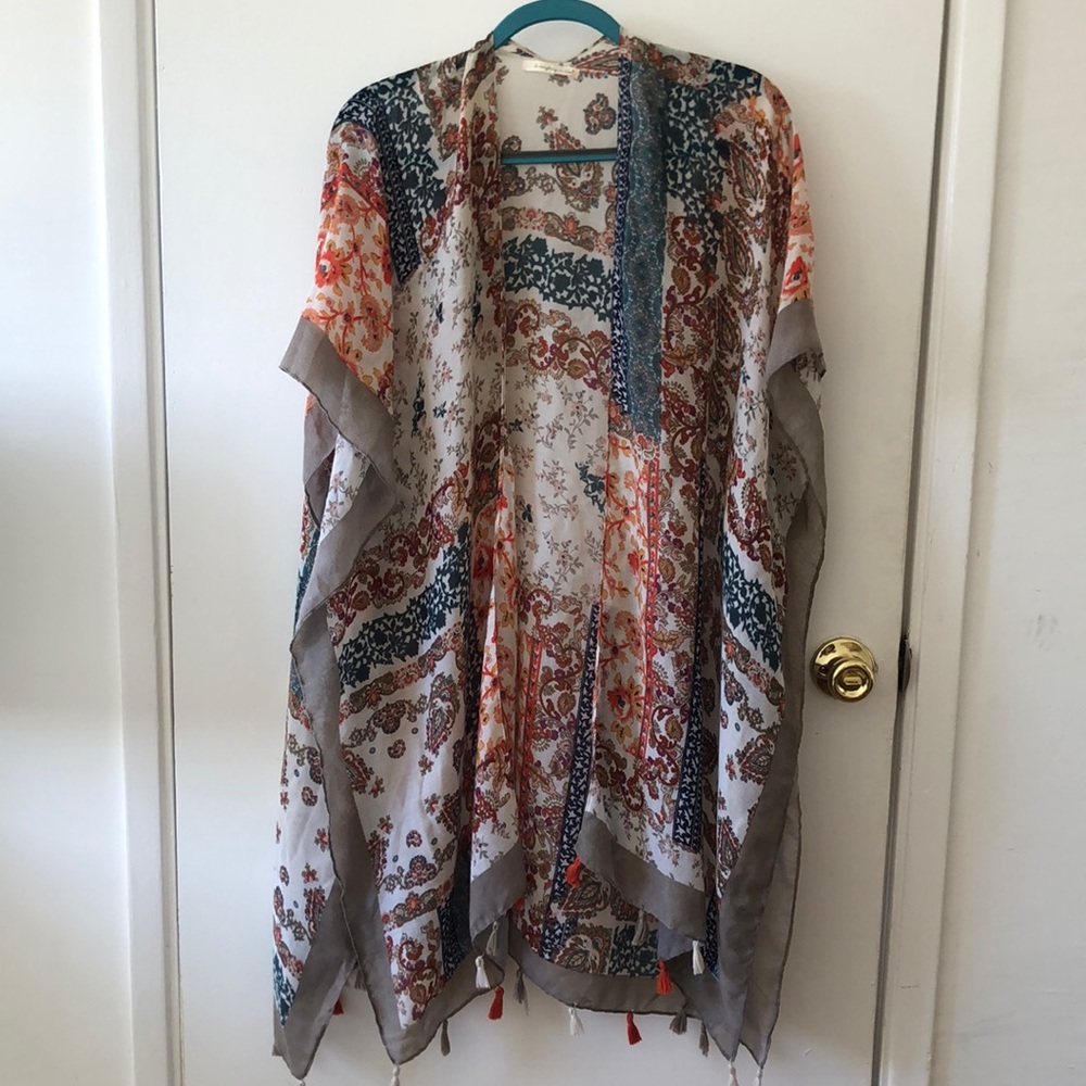 Boho chic kimono / cover up